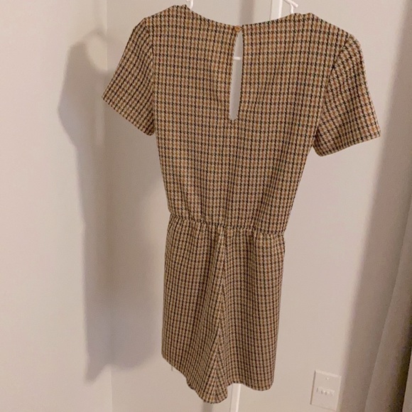 Zara Plaid Romper - Picture 2 of 2